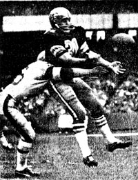 1967 Saints-Giants Action
